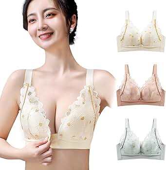 Amazon.co.jp: [veimia] 授乳ブラ マタニティブラ 前開き